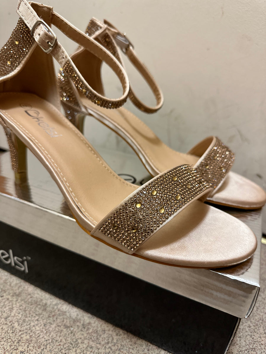 Kelsi sandals rose gold hotsell